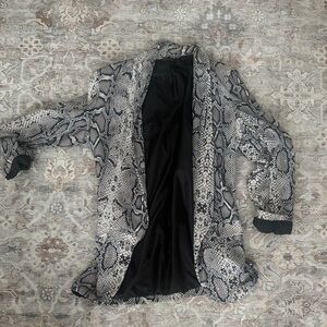 Forever 21 Snake Print Blazer